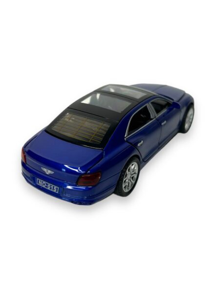 Macheta Bentley Continental GT, Metal, Cu Lumini si Sunete de Motor, Functii de Deschidere Usi si Pull-Back, 15 cm, Albastru [5]