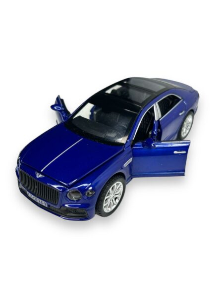 Macheta Bentley Continental GT, Metal, Cu Lumini si Sunete de Motor, Functii de Deschidere Usi si Pull-Back, 15 cm, Albastru [6]