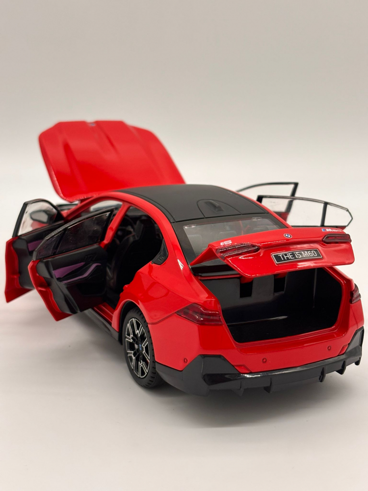 Macheta BMW i5 M60 din Metal – 20,5 cm, cu Sunete, Lumini, Funcție Pull-Back și Roți Direcționabile [18]