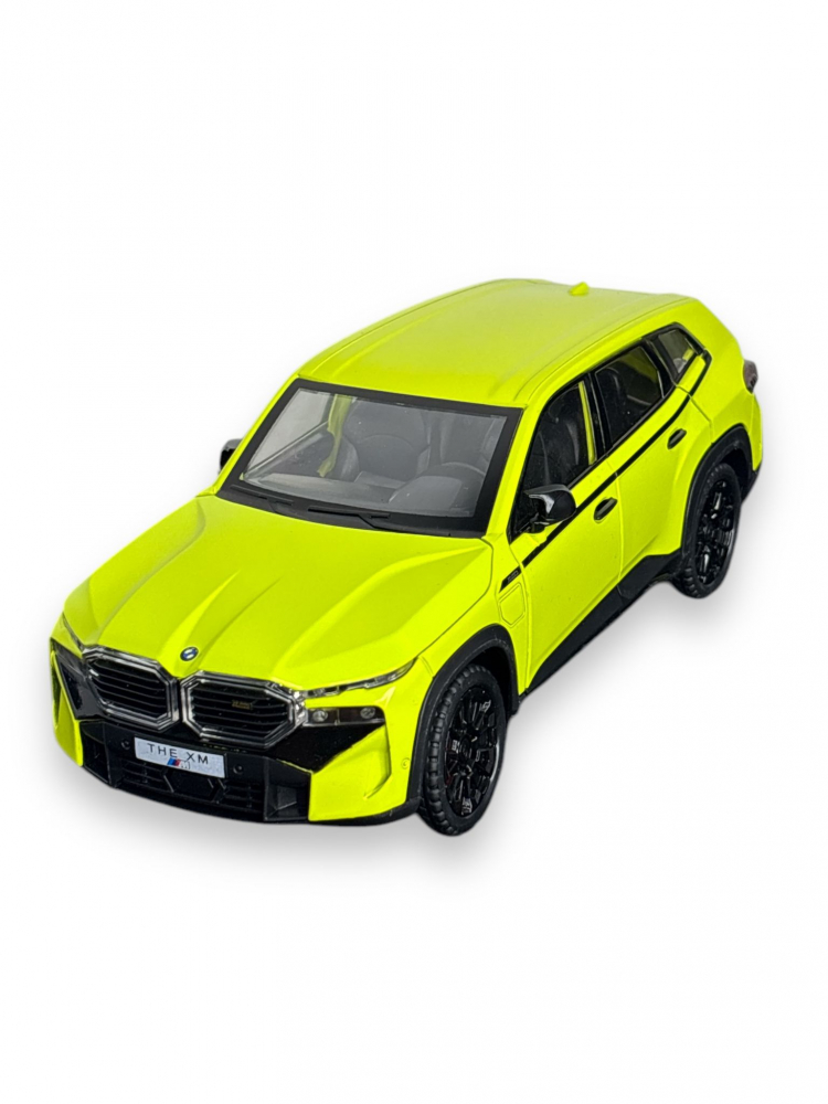 Macheta BMW XM, Fum pe Baza de Apa, Grila, Faruri si Stopuri Luminoase, din Metal, cu Lumini si Sunete realistice de Motor si Alarma, Volan Functional, cu Functie Pull-Back, cu Functie de Deschidere a [2]