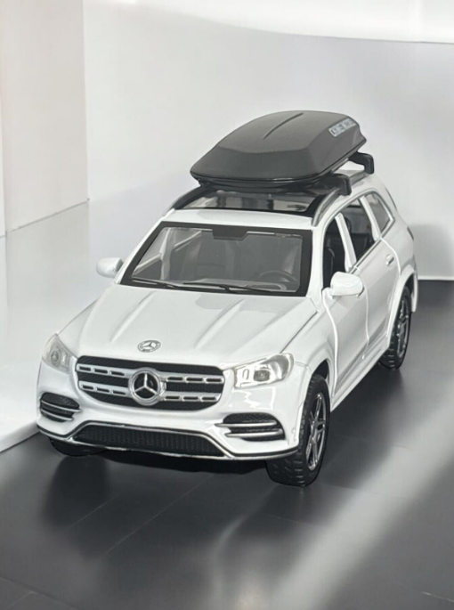 Macheta GLS 580, Portbagaj Detasabil, Faruri si Stopuri Luminoase, din Metal, cu Lumini si Sunete realistice de Motor si Alarma, Volan Functional, cu Functie Pull-Back, cu Functie de Deschidere a Usil [5]