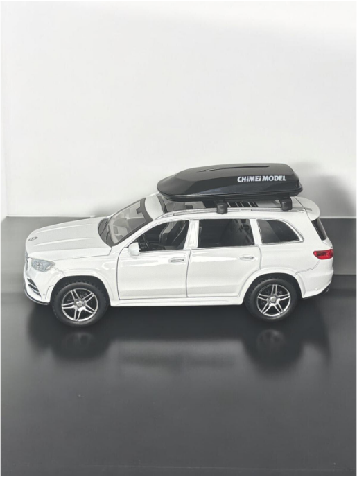 Macheta GLS 580, Portbagaj Detasabil, Faruri si Stopuri Luminoase, din Metal, cu Lumini si Sunete realistice de Motor si Alarma, Volan Functional, cu Functie Pull-Back, cu Functie de Deschidere a Usil [4]