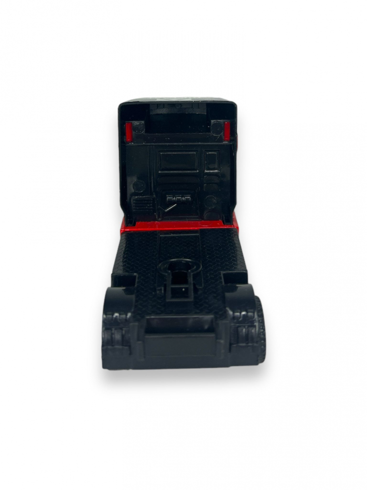 Macheta Tir ”Truck King”, Metal, 12 cm - Rosu [3]