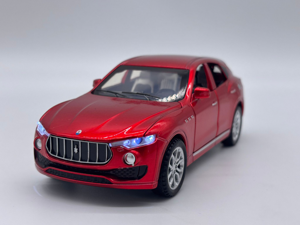 Automacheta Maserati Levante, din Metal, 15 cm – Cu Funcție Pull-Back, Sunete, Lumini și Elemente Mobile [2]