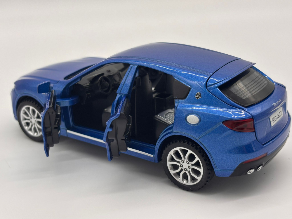 Automacheta Maserati Levante, din Metal, 15 cm – Cu Funcție Pull-Back, Sunete, Lumini și Elemente Mobile [4]