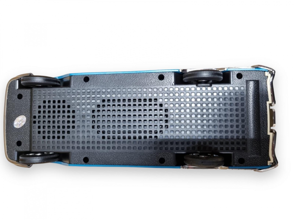 Masina-Boxa Pontiac 1955, cu Bluetooth, MP3, USB, Card TF, U Disk, Radio FM, HIFI Stereo, din Plastic, 28cm - Emerald [6]