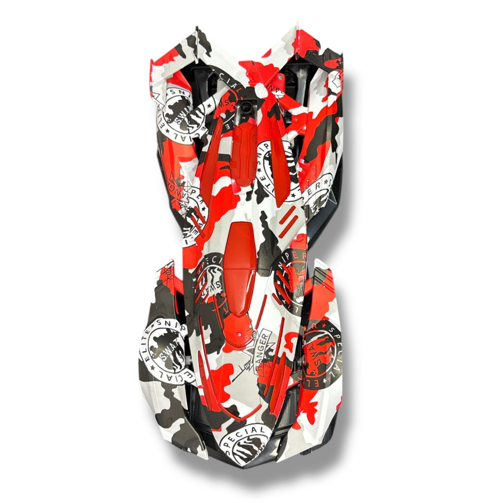 Masina cu Telecomanda Speed Racer, Fum pe Baza de Apa, Lumini, Miscari Multi-directionale- 30 cm [2]