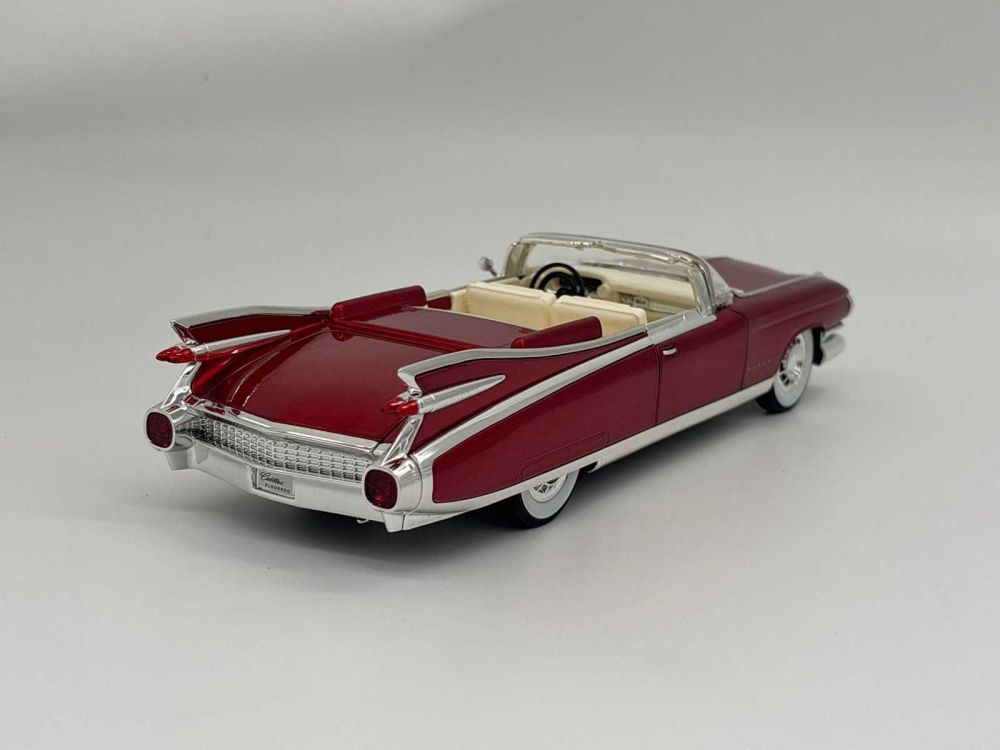 Mașină din Metal Cadillac Eldorado Biarritz 1959 Decapotabilă 1:24, Pullback, Lumini, Uși Deschizătoare, 23 cm [10]