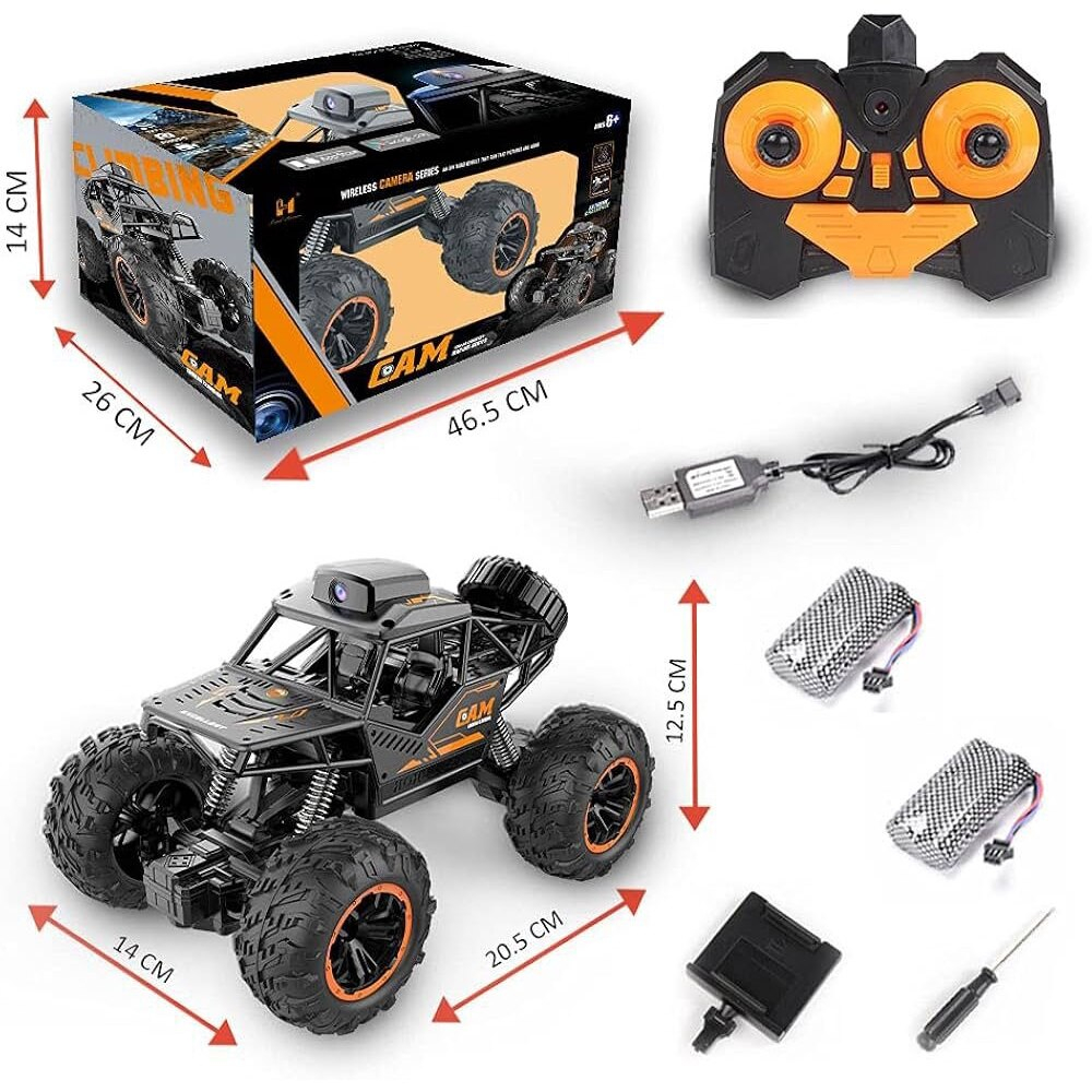 Masina cu Telecomanda OffRoad cu Camera Video Wireless si Functii Avansate R/C [6]