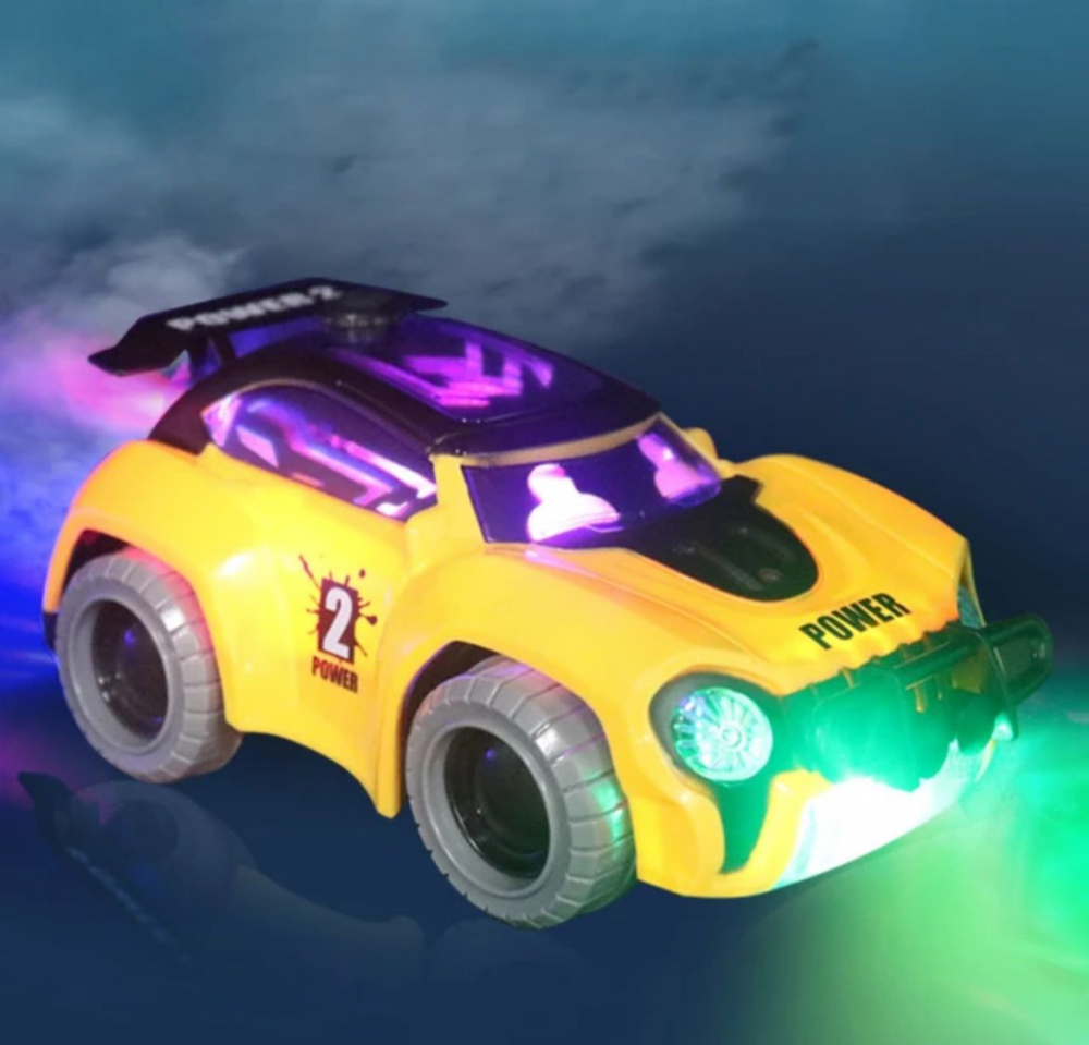 Masina Sport Electrica cu Efecte de Fum, Lumini 3D, Sistem de Alimentare cu Apa, Muzica [1]