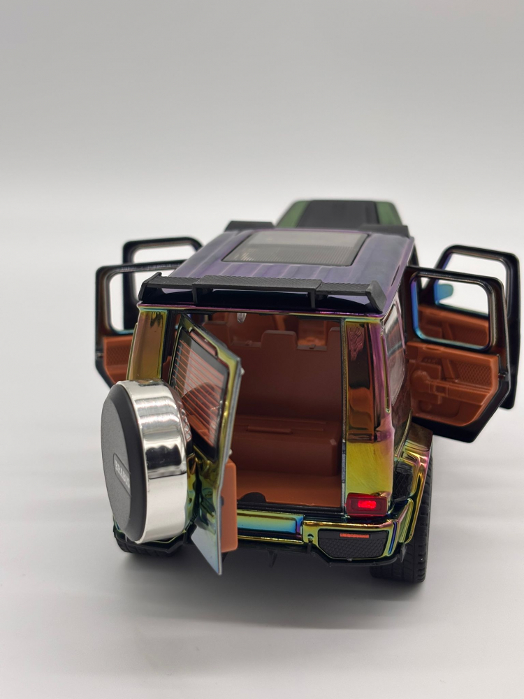 Mercedes-Benz G-Class Brabus, din Metal – 17,5 cm cu Lumină, Sunet și Elemente Mobile [4]