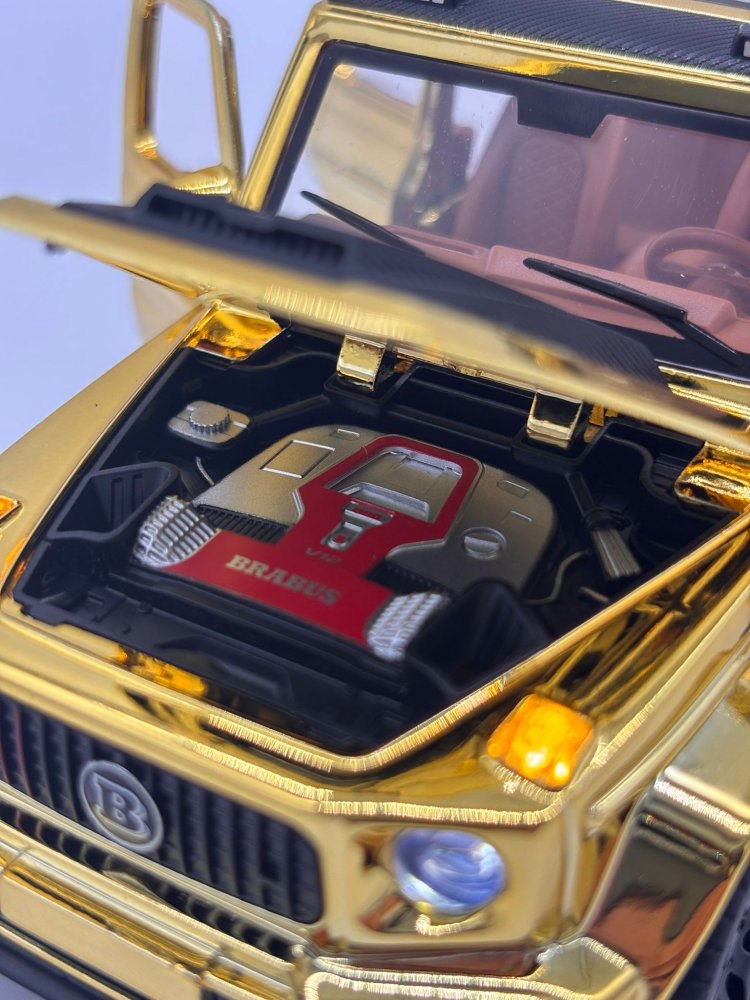 Mercedes-Benz G-Class Brabus, din Metal – 17,5 cm cu Lumină, Sunet și Elemente Mobile [3]