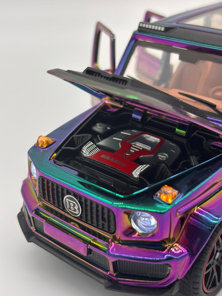 Mercedes-Benz G-Class Brabus, din Metal – 17,5 cm cu Lumină, Sunet și Elemente Mobile [3]