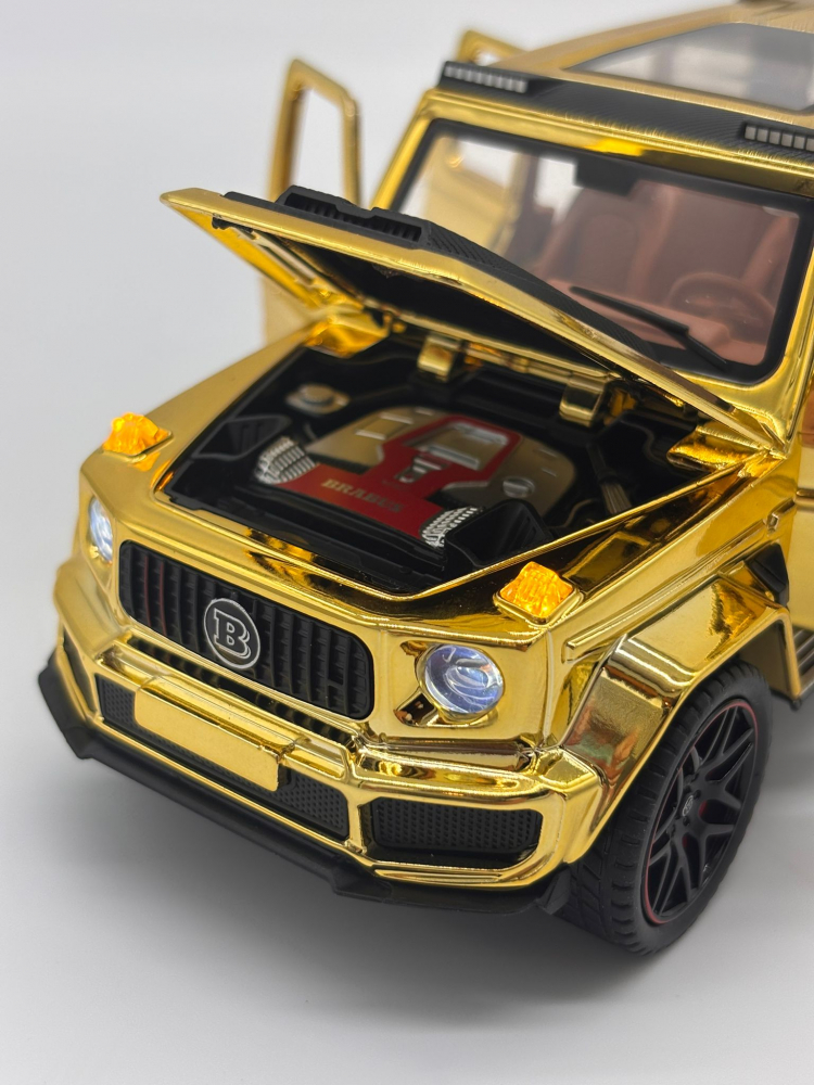 Mercedes-Benz G-Class Brabus, din Metal – 17,5 cm cu Lumină, Sunet și Elemente Mobile [10]
