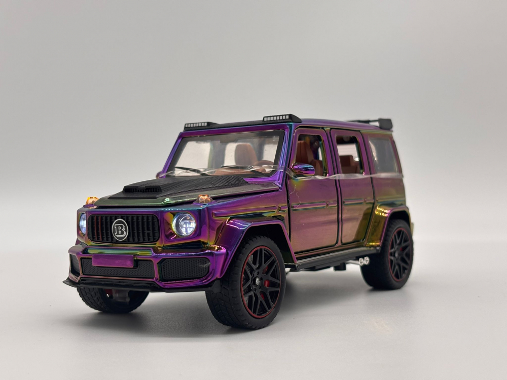 Mercedes-Benz G-Class Brabus, din Metal – 17,5 cm cu Lumină, Sunet și Elemente Mobile [7]