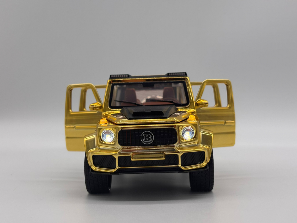 Mercedes-Benz G-Class Brabus, din Metal – 17,5 cm cu Lumină, Sunet și Elemente Mobile [9]