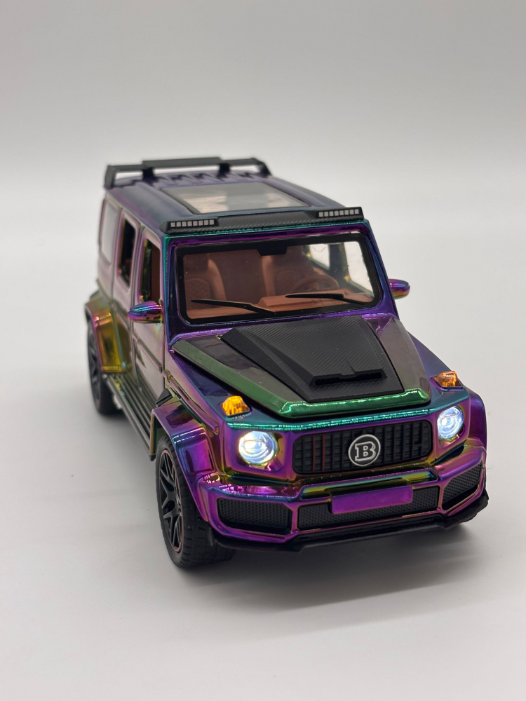 Mercedes-Benz G-Class Brabus, din Metal – 17,5 cm cu Lumină, Sunet și Elemente Mobile [10]