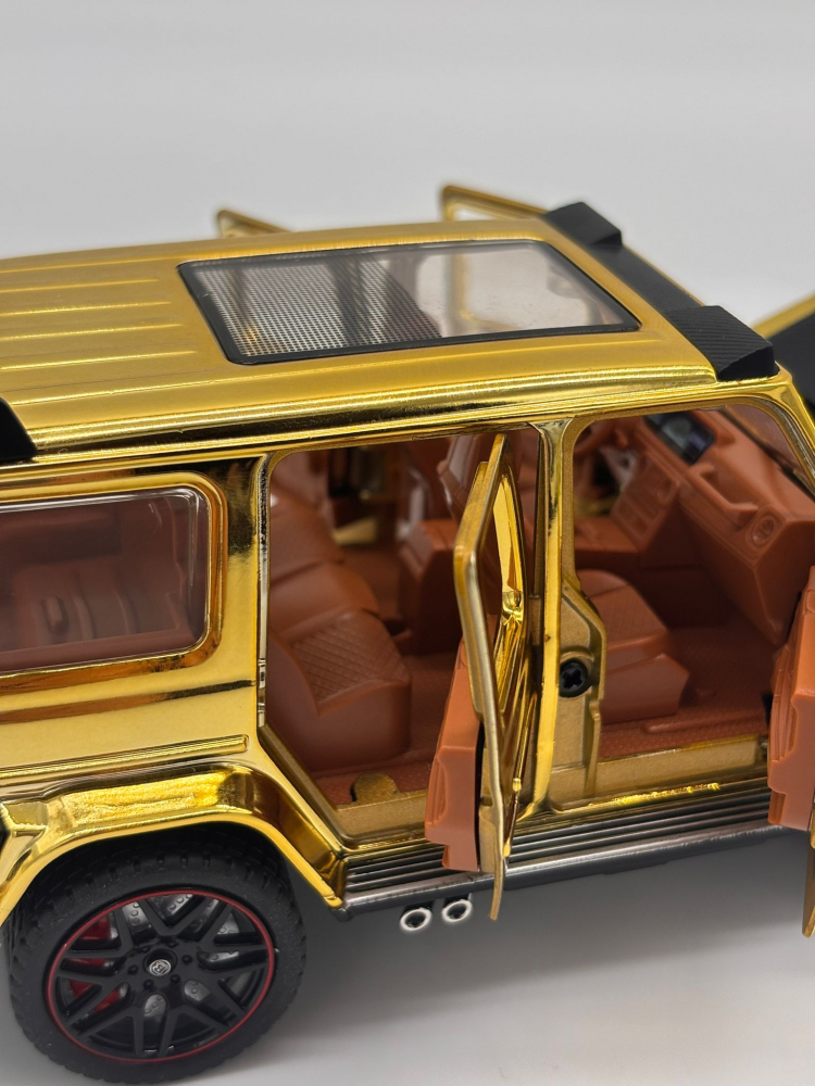 Mercedes-Benz G-Class Brabus, din Metal – 17,5 cm cu Lumină, Sunet și Elemente Mobile [8]