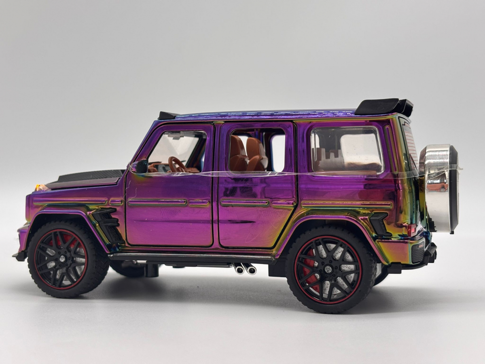 Mercedes-Benz G-Class Brabus, din Metal – 17,5 cm cu Lumină, Sunet și Elemente Mobile [11]