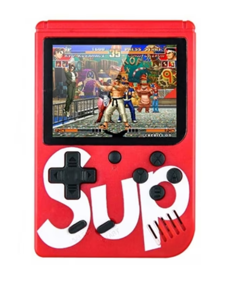 Mini Consolă Retro Portabilă cu 400 Jocuri – Conectare AV la TV, Display 8 cm, Controller, Baterie Reîncărcabilă, 12x8 cm [2]