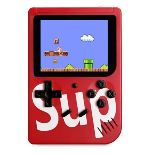 Mini Consolă Retro Portabilă cu 400 Jocuri – Conectare AV la TV, Display 8 cm, Controller, Baterie Reîncărcabilă, 12x8 cm [9]