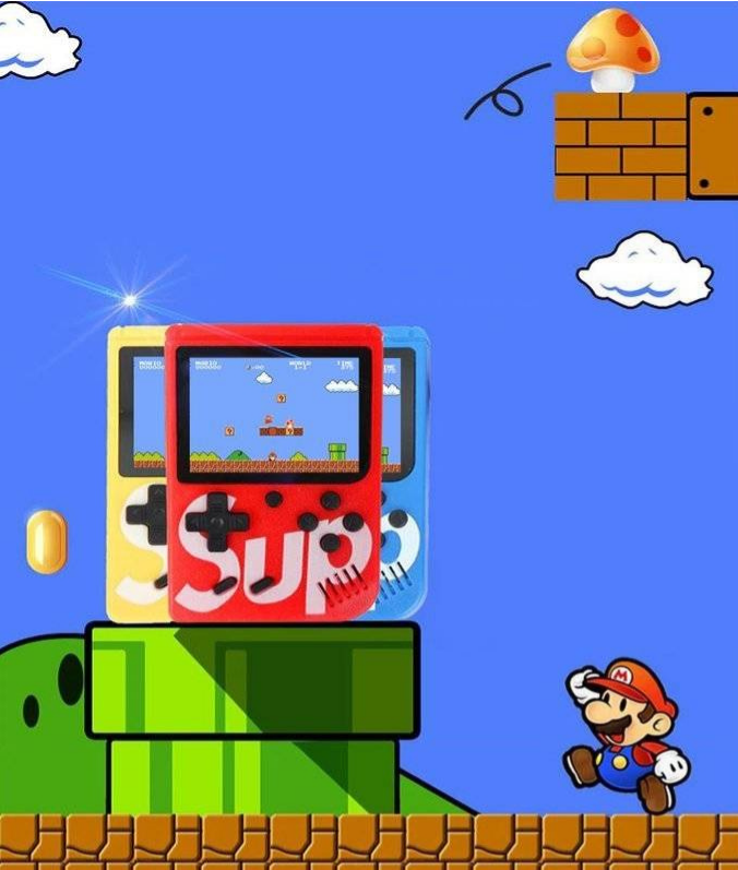 Mini Consolă Retro Portabilă cu 400 Jocuri – Conectare AV la TV, Display 8 cm, Controller, Baterie Reîncărcabilă, 12x8 cm [6]