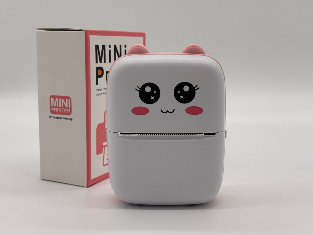 Mini imprimantă Termică Portabilă Bluetooth – Print instant, Fără Cerneală, Rola pentru Print, Cablu Type-C si Manual incluse [12]