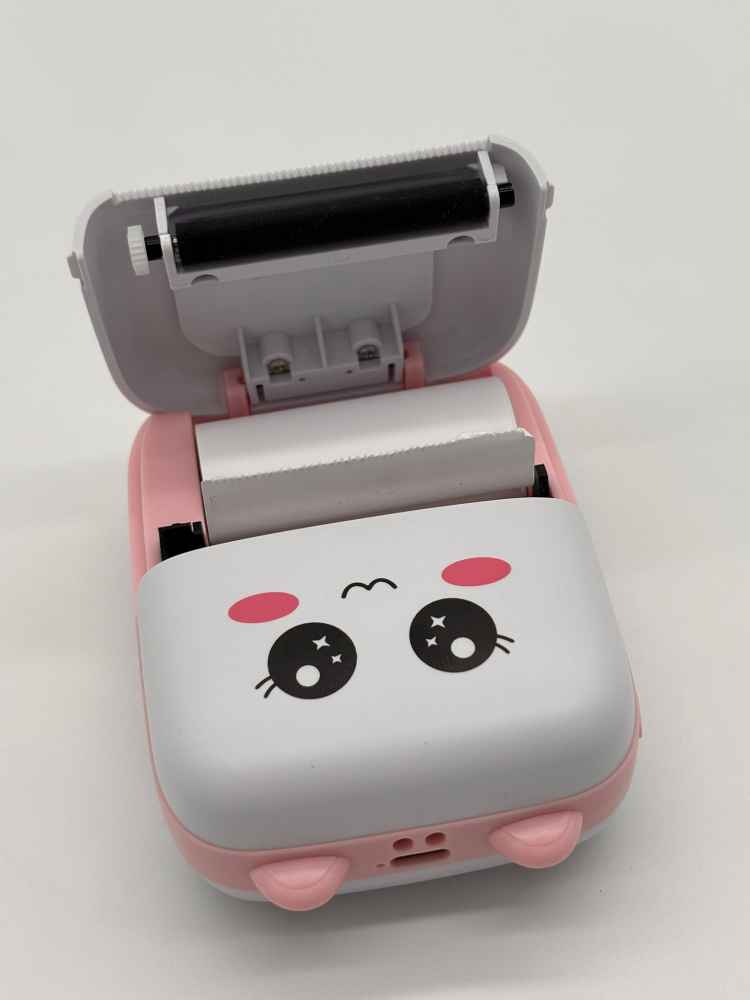 Mini imprimantă Termică Portabilă Bluetooth – Print instant, Fără Cerneală, Rola pentru Print, Cablu Type-C si Manual incluse [9]