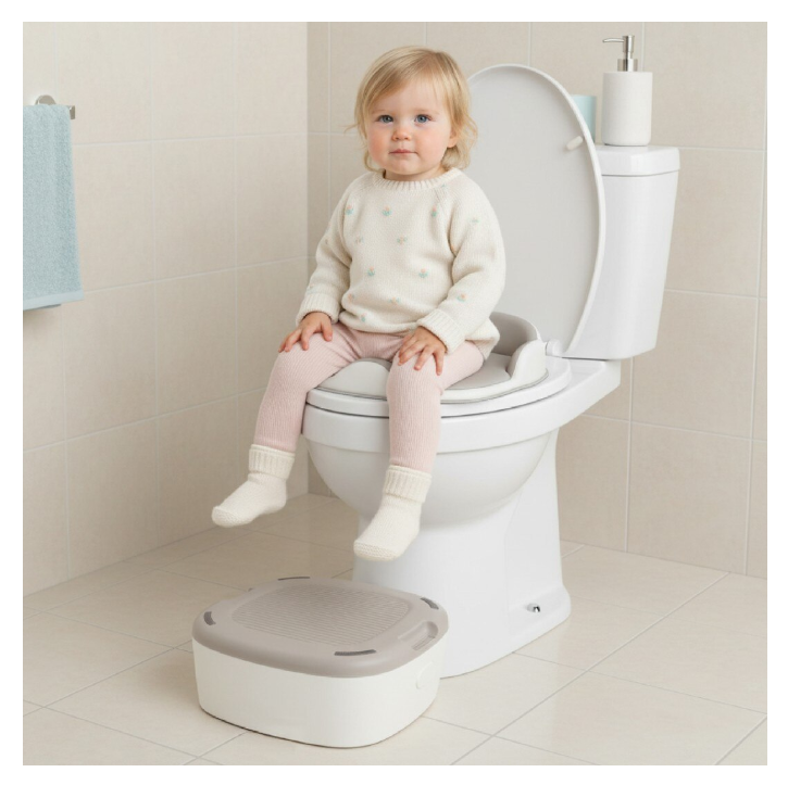 Olita Multifunctionala 4 in 1 pentru Copii –Olita cu Recipient Detasabil, Inaltator, Scaunel si Reductor WC [3]