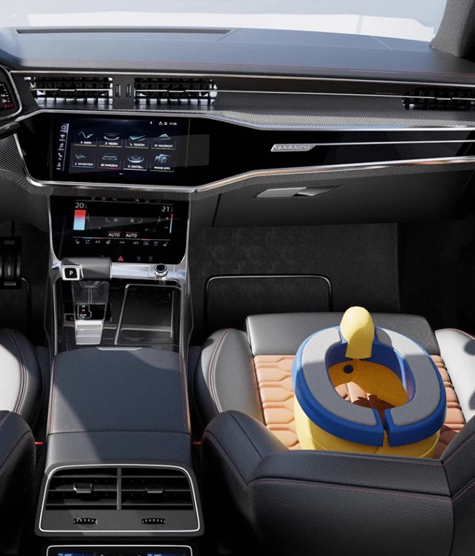 Olita Pliabila Portabila pentru Copii, Tip Scaun si Reductor WC, cu Geanta Depozitare si 10 Seturi Pungi Incluse, Anti-Alunecare [2]