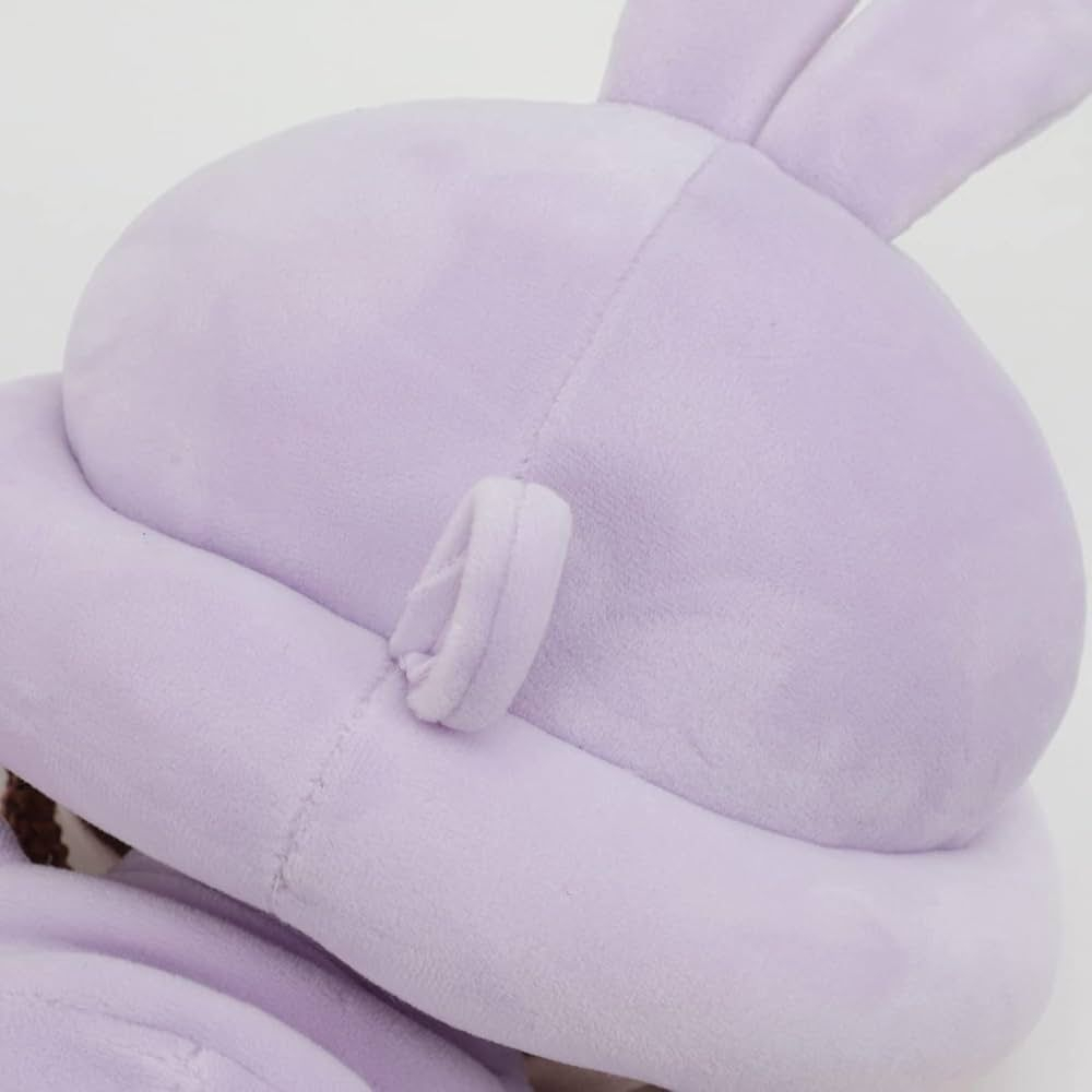 Papusa Angel din Plus, Canta "Are mama o fetita", Mov, 70 cm [2]