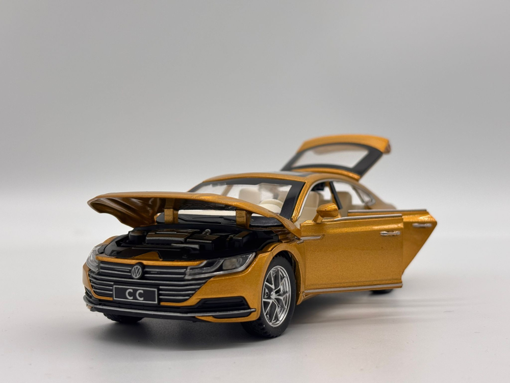 Automachetă Volkswagen Arteon CC, 15.5 cm, Funcție Pull-Back, Uși, Capotă și Portbagaj Deschizătoare, Lumină și Sunet [12]
