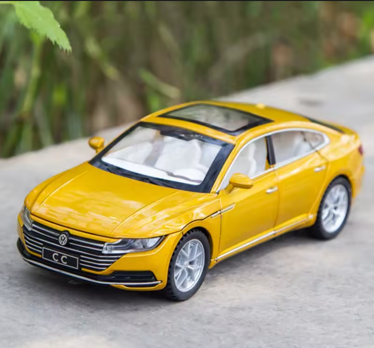 Automachetă Volkswagen Arteon CC, 15.5 cm, Funcție Pull-Back, Uși, Capotă și Portbagaj Deschizătoare, Lumină și Sunet [9]