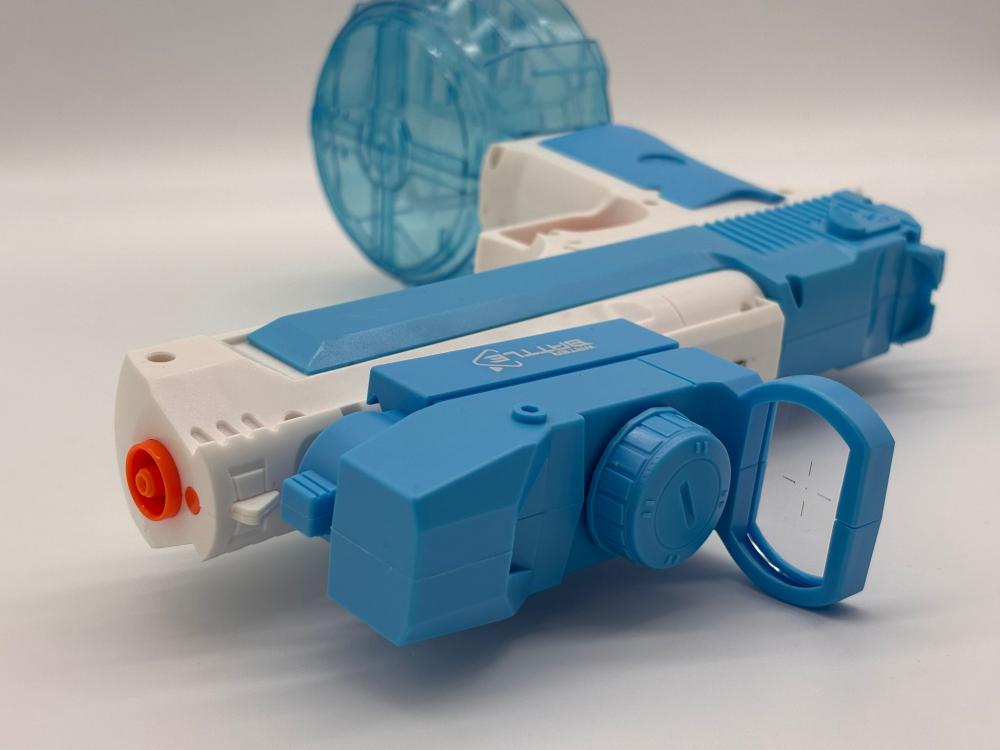 Pistol cu Apă Electric USP – Rezervor, Țintă Atașabilă, Jet Puternic, Tragere Manuală & Continuă [9]