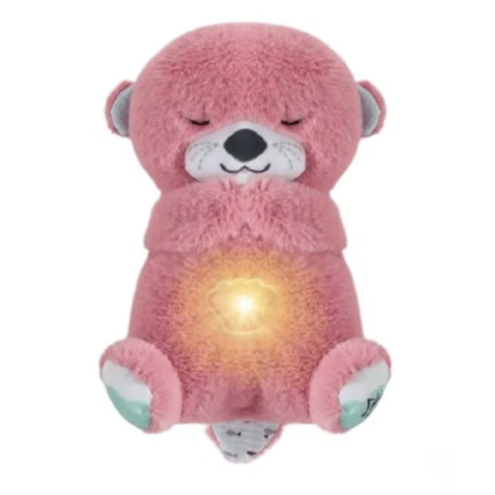 Plus Vidra care imita respiratia, are Vibratii, Muzica linistitoare, Lumina placuta, Functie de Imbunatatire a Somnului [2]