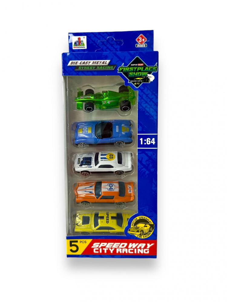 Set 5 Masinute "Die Cast", Metal, Multicolor [2]