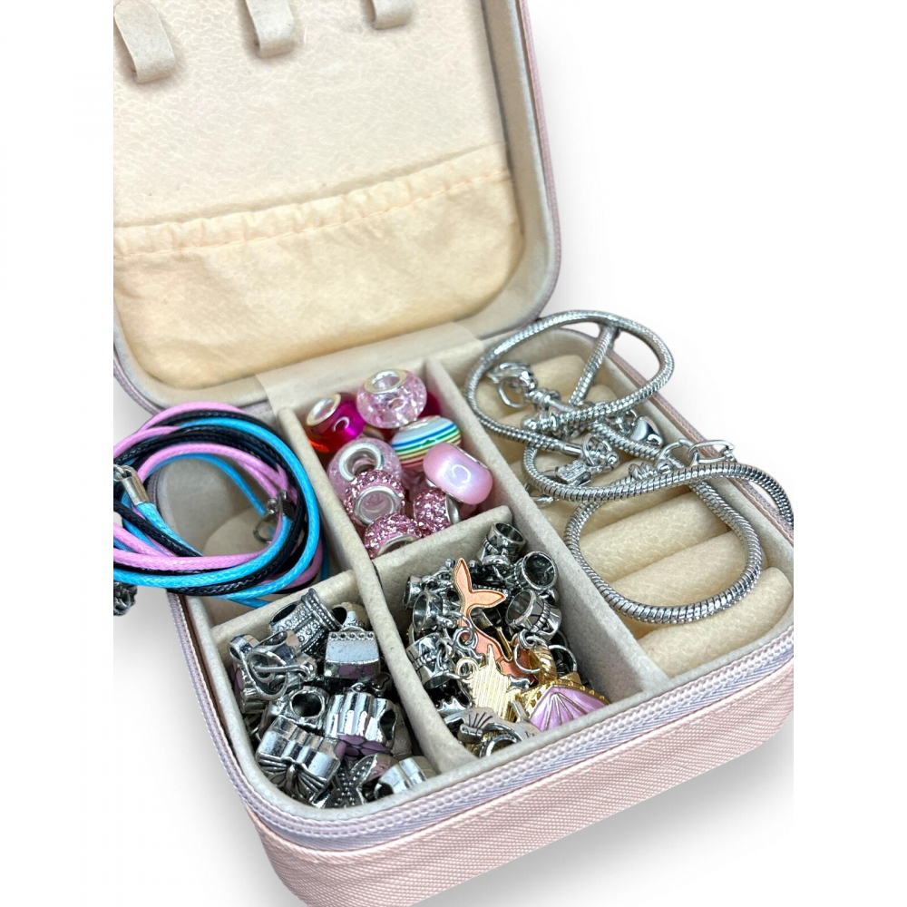 Set de Bijuterii cu 66 Piese, Multicolor, Include Punguta Premium pentru Cadouri [17]
