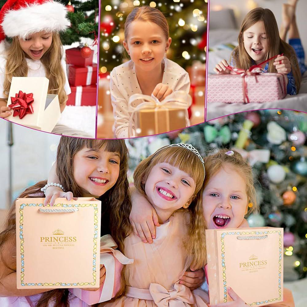 Set de Bijuterii cu 66 Piese, Multicolor, Include Punguta Premium pentru Cadouri [2]