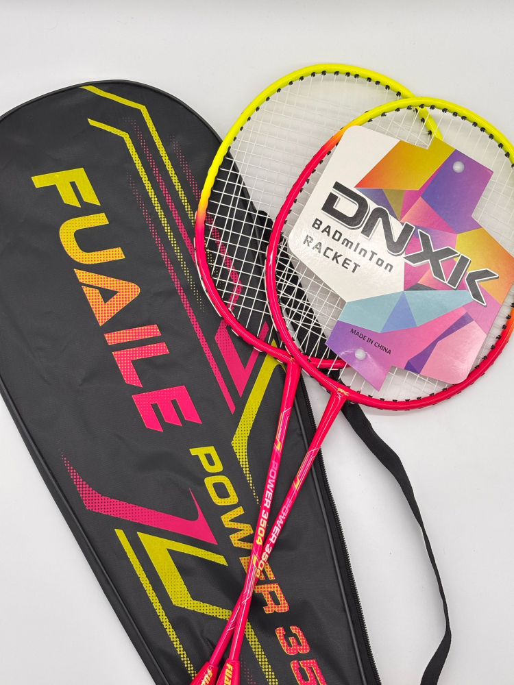 Set Rachete Badminton cu Husa si 6 Fluturasi – 70 cm [7]