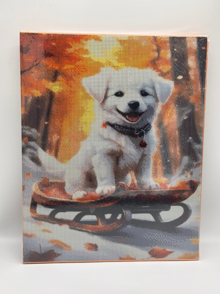 Tablouri pentru Pictat cu Diamante, Goblen cu pietre 5D, cu rama de lemn, 40 x 50 cm [5]