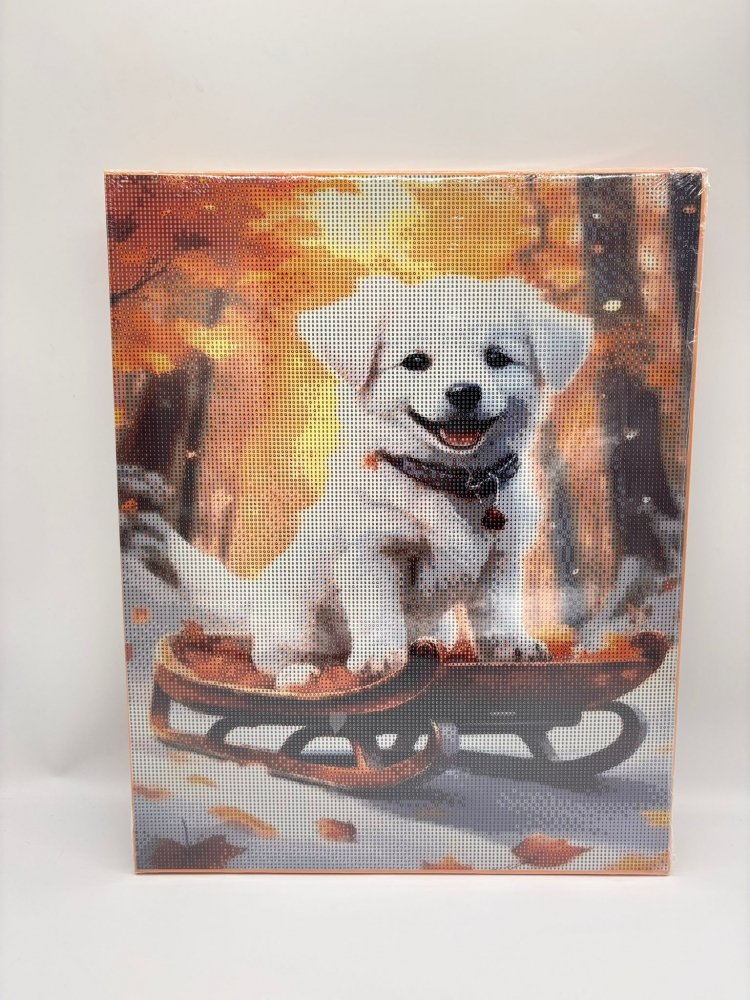 Tablouri pentru Pictat cu Diamante, Goblen cu pietre 5D, cu rama de lemn, 40 x 50 cm [2]