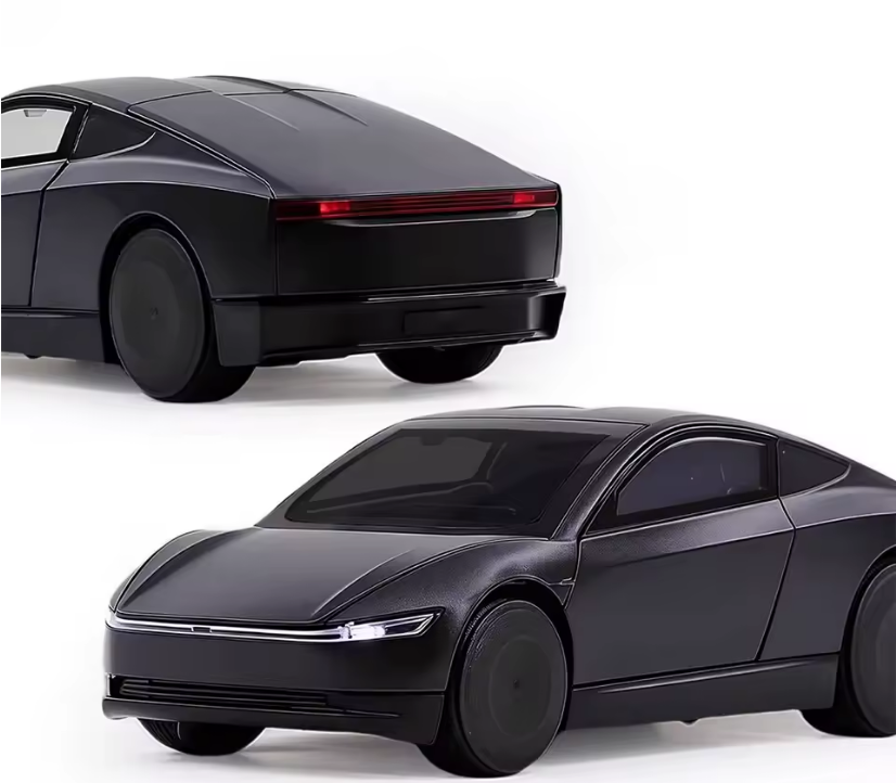 Automacheta Tesla Cybercab, 15 cm, Functie Pull-Back, Uși Mobile, Faruri si Stopuri Luminate [1]