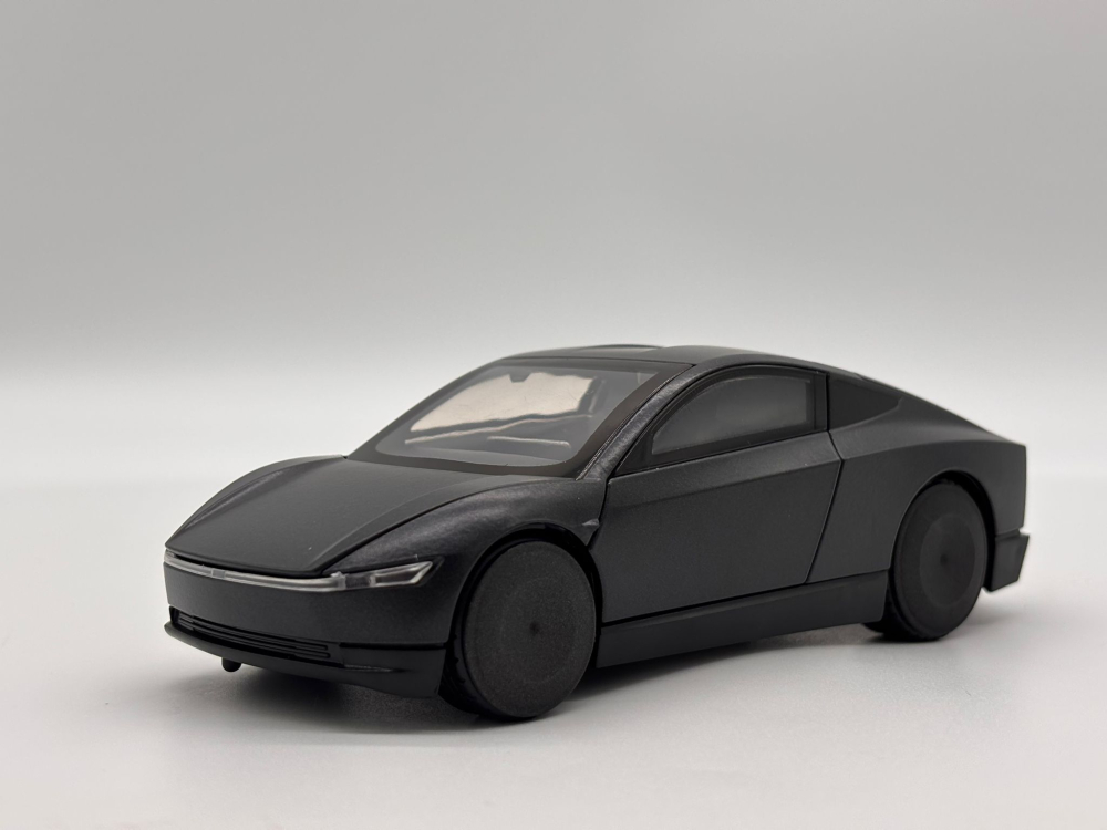 Automacheta Tesla Cybercab, 15 cm, Functie Pull-Back, Uși Mobile, Faruri si Stopuri Luminate [5]