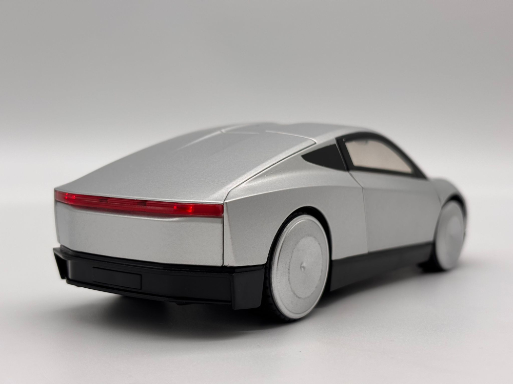 Automacheta Tesla Cybercab, 15 cm, Functie Pull-Back, Uși Mobile, Faruri si Stopuri Luminate [2]