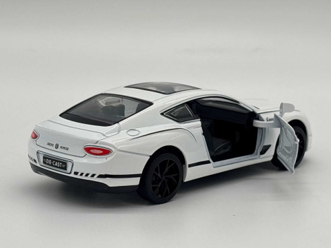 Mașină din Metal Bentley Continental GT 1:32, Pullback, Lumini și Sunete, Uși Deschizătoare, 15 cm [6]