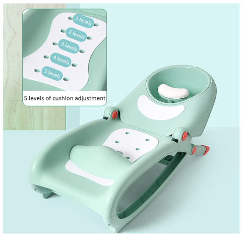 Cadita Bebelusi Ergonomica Pliabila – Suport Complet pentru Corp si Cap, Usor de Folosit la Baie [3]