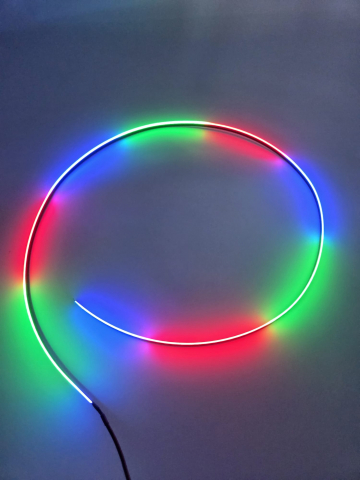 Bandă LED RGB USB 1.2m – Iluminare Ambient Interior Auto, Control prin Aplicație & Telecomandă, Kit Complet de Montare Inclus [10]