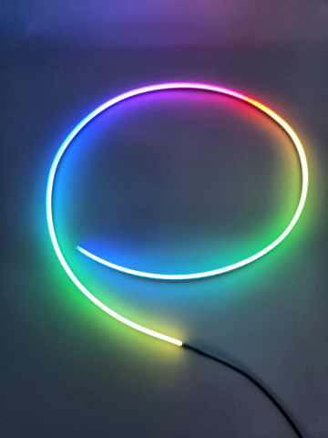 Bandă LED RGB USB 1.2m – Iluminare Ambient Interior Auto, Control prin Aplicație & Telecomandă, Kit Complet de Montare Inclus [7]