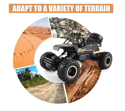 Mașină cu Telecomandă Off-Road R/C, 20 cm, Cameră Wi-Fi cu Funcție Video & Foto, Funcție de Fum, Control prin Telefon (Aplicația SF-CAR), Suspensie Mobilă, Lumină, Cablu de Încărcare Inclus [1]