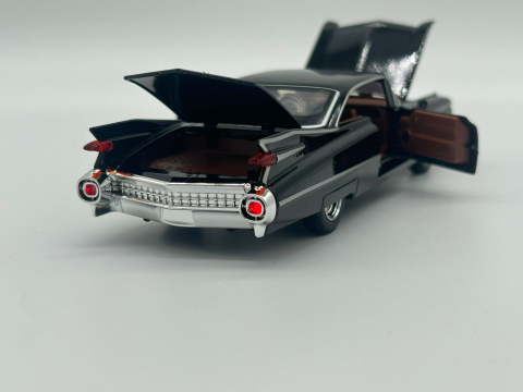 Automachetă Cadillac 1959, 15 cm, Funcție Pull-Back, Uși, Portbagaj și Capotă Deschizătoare, Lumină și Sunet [5]